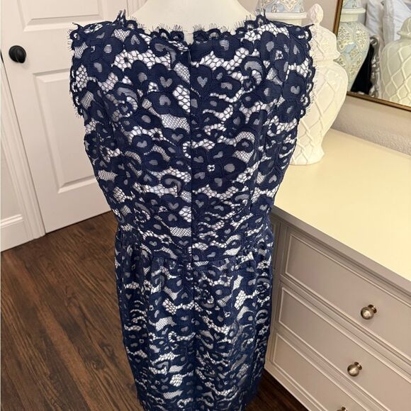 Shoshanna Lace Dress size 12-P12 - Picture 3 of 5